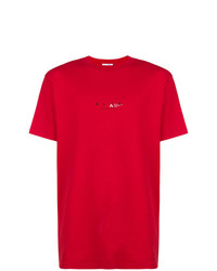 T-shirt girocollo rossa di Alyx
