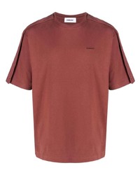 T-shirt girocollo rossa di Ambush