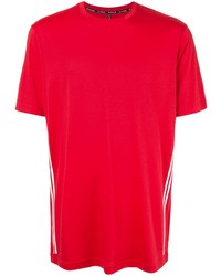 T-shirt girocollo rossa di Blackbarrett