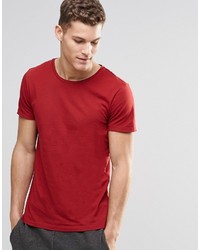 T-shirt girocollo rossa di Boss Orange