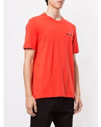 T-shirt girocollo rossa di CK Calvin Klein