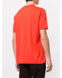 T-shirt girocollo rossa di CK Calvin Klein