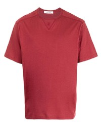T-shirt girocollo rossa di Craig Green
