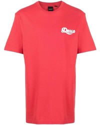 T-shirt girocollo rossa di Deus Ex Machina