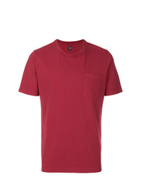 T-shirt girocollo rossa di Eleventy
