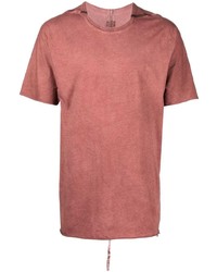 T-shirt girocollo rossa di Isaac Sellam Experience