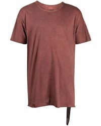 T-shirt girocollo rossa di Isaac Sellam Experience