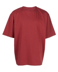 T-shirt girocollo rossa di Jacquemus