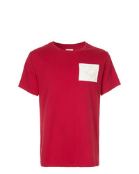 T-shirt girocollo rossa di Kent & Curwen