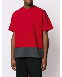T-shirt girocollo rossa di Marni