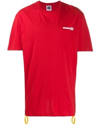 T-shirt girocollo rossa di Les Hommes Urban