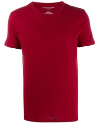 T-shirt girocollo rossa di Majestic Filatures
