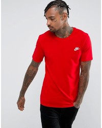 T-shirt girocollo rossa di Nike