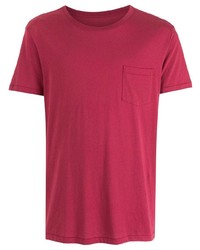 T-shirt girocollo rossa di OSKLEN