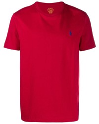 T-shirt girocollo rossa di Polo Ralph Lauren