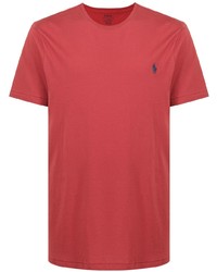 T-shirt girocollo rossa di Polo Ralph Lauren