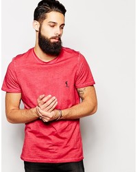 T-shirt girocollo rossa di Religion