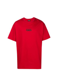 T-shirt girocollo rossa di Represent