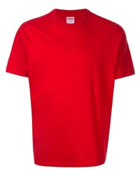 T-shirt girocollo rossa di Supreme