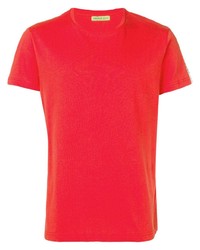 T-shirt girocollo rossa di VERSACE JEANS COUTURE