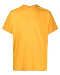 T-shirt girocollo senape di BEL-AIR ATHLETICS