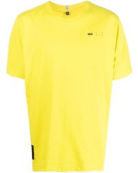 T-shirt girocollo senape di McQ