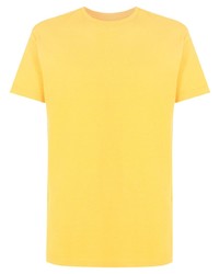 T-shirt girocollo senape di OSKLEN