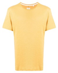 T-shirt girocollo senape di rag & bone