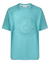 T-shirt girocollo stampata acqua di AAPE BY A BATHING APE