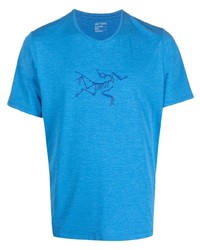 T-shirt girocollo stampata acqua di Arc'teryx