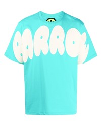 T-shirt girocollo stampata acqua di BARROW