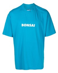 T-shirt girocollo stampata acqua di Bonsai
