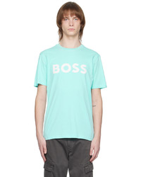 T-shirt girocollo stampata acqua di BOSS
