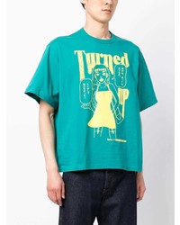 T-shirt girocollo stampata acqua di Kolor