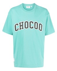 T-shirt girocollo stampata acqua di Chocoolate
