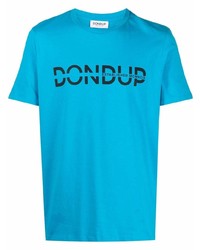 T-shirt girocollo stampata acqua di Dondup