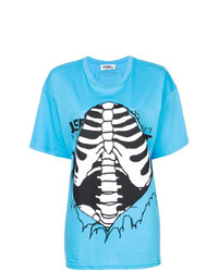 T-shirt girocollo stampata acqua di Jeremy Scott