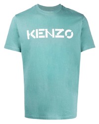 T-shirt girocollo stampata acqua di Kenzo