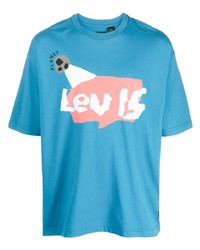 T-shirt girocollo stampata acqua di Levi's
