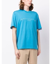 T-shirt girocollo stampata acqua di Mastermind World