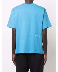 T-shirt girocollo stampata acqua di Ih Nom Uh Nit