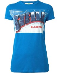 T-shirt girocollo stampata acqua di Stella McCartney