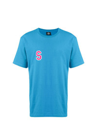 T-shirt girocollo stampata acqua di Stussy
