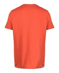 T-shirt girocollo stampata arancione di Michael Kors