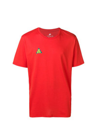 T-shirt girocollo stampata arancione di Nike
