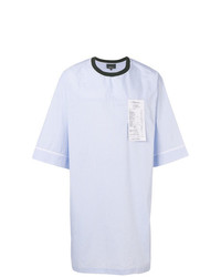 T-shirt girocollo stampata azzurra di 3.1 Phillip Lim