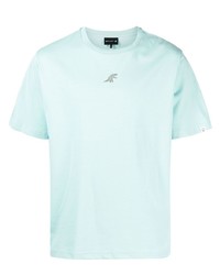 T-shirt girocollo stampata azzurra di SPORT b. by agnès b.