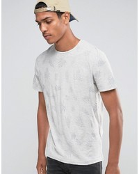 T-shirt girocollo stampata beige di Celio