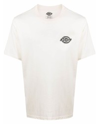 T-shirt girocollo stampata beige di Dickies Construct