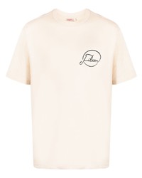 T-shirt girocollo stampata beige di Filson
